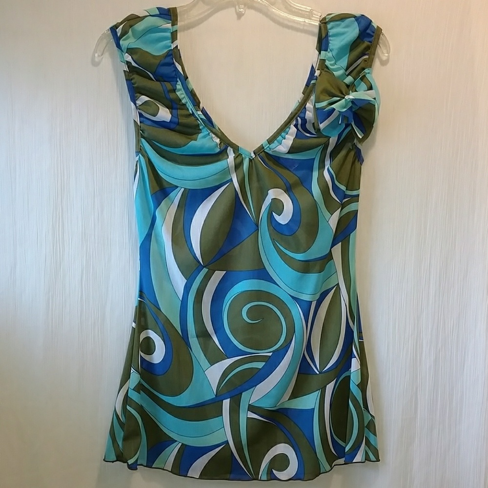 SOLD Women's / Juniors sheer dressy tank top NEW